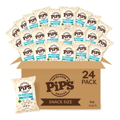 Sea Salt Mini Popcorn Snack Size 24-Pack