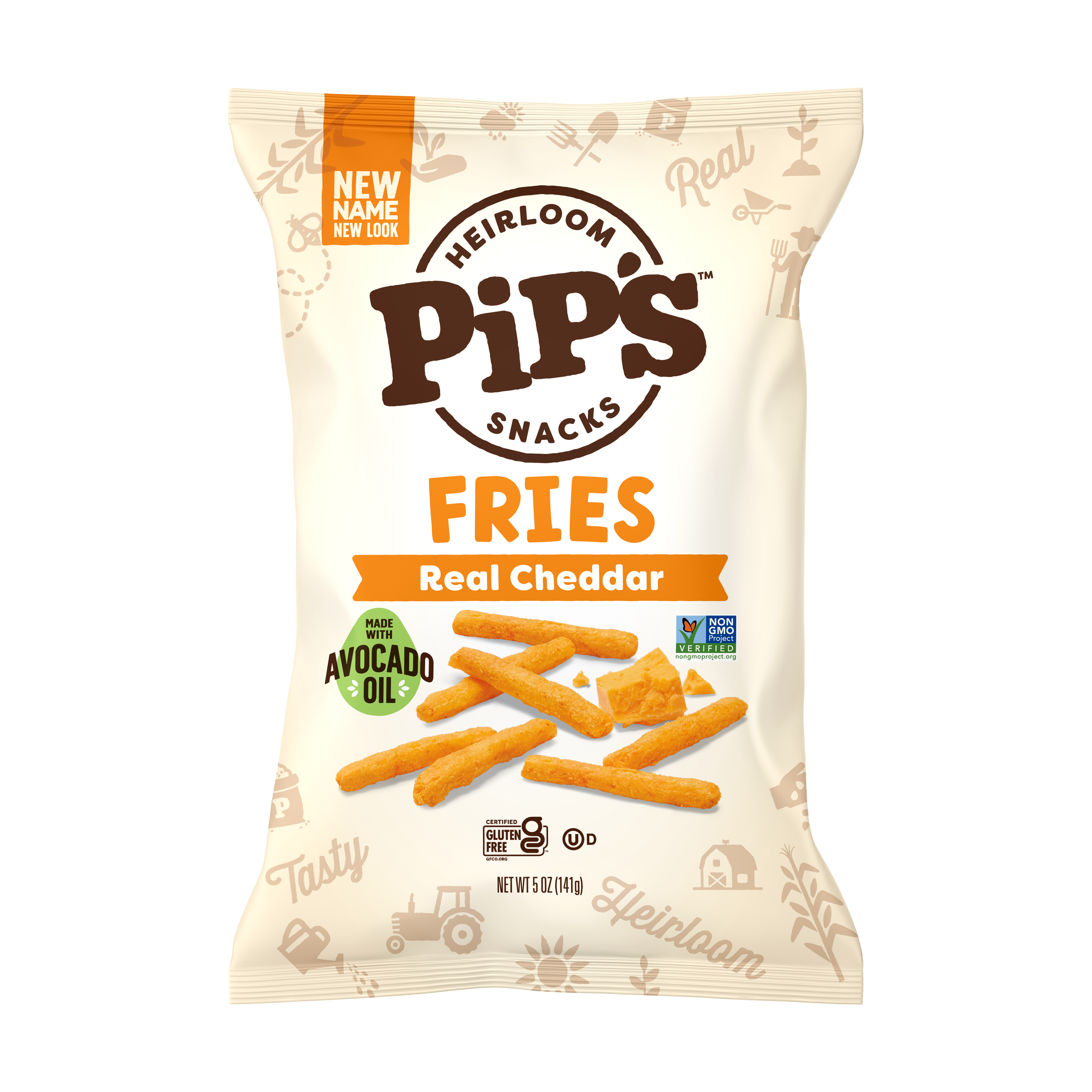 Cheddar Fries – Pip's Heirloom Snacks