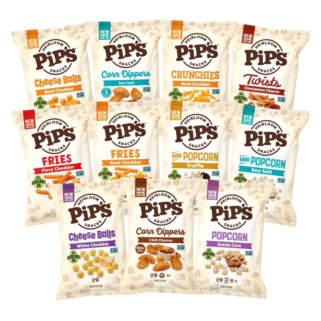 Shark Tank Sampler Pack | Gluten-Free Popcorn – Pip's Heirloom Snacks
