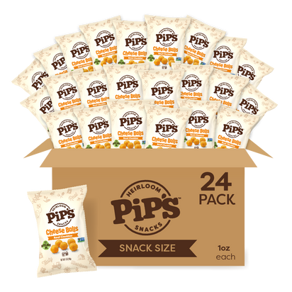 Cheddar Cheese Balls Snack Size 24-Pack